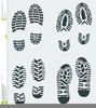 Free Shoeprint Clipart Image