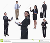 Business Group Communicating Clipart Image