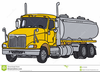 Septic Truck Clipart Image