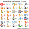 Security Software Icons Image