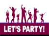  Lets Party Dance Clip Art