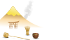 Benbois Japanese Tea Scene Clip Art