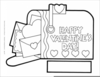 Valentines Day Clipart Black And White Image