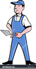 Brick Mason Clipart Image