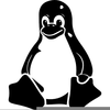 Linux Penguin Clipart Image
