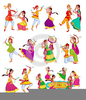 Dandiya Clipart Image