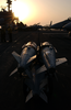 Two Gbu-31 Joint Defense Attack Munitions (jdam) Are Positioned On The Flight Deck Image