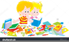 Clipart School Books Image