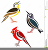 Meadowlark Clipart Image