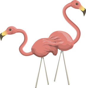 Inhabitants Npc Flamingo Clip Art