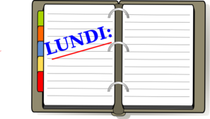 Cahier De Textes Clip Art