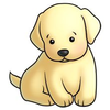 Free Lab Dog Clipart Image