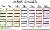 Free Classroom Schedule Clipart Image