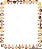Candy Corn Frame Clipart Image