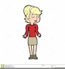 Man Shrugging Shoulders Clipart Image