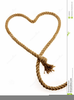 Heart Shaped Rope Clipart Image