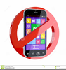 No Cellphone Clipart Image