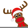 Free Reindeer Hooves Clipart Image