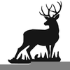 Blacktail Deer Clipart Image