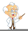 Animated Professor Clipart Image