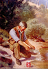 Gold Rush Painting Image