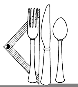 Table Setting Clipart Free Image