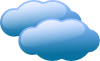 Blue Clouds Clip Art