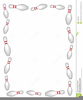 Clipart Singing Bowling Pins Image