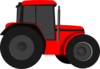 Red Tractor Clip Art