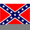 Confederate Battle Flag Clipart Image