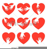 Hands Holding A Heart Clipart Image