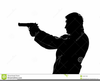 Man With Shotgun Clipart Image