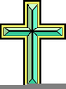 Religious Cross In Clipart Image