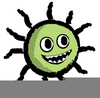 Clipart Bacteria Cartoon Image