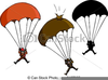 Parachute Jumper Clipart Image