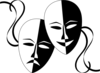 Theatre Masks Clip Art