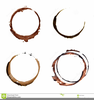Coffee Stain Clipart Image