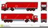 Clipart Semi Truck And Trailer Image