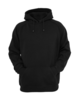 Plain Black Hoodie Image