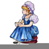 Miss Muffett Clipart Image