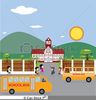 School Materials Clipart Image