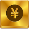 Yen Coin Icon Image