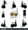 Clipart Truck With Forklift Image