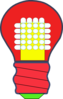 Led Light Bulb  Clip Art
