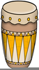 Conga Drums Clipart Image