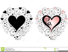 Heart With Swirls Clipart Image