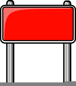 Highway Sign Clipart Image