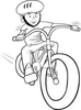 Free Clipart Of Kids Riding Bikes Image