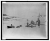 [lady Franklin Bay Expedition Members Lt. Lockwood, Sgt. Brainard, And Eskimo Leaving Conger, April] Image