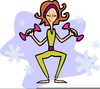 Clipart Fat Lady Exercising Image